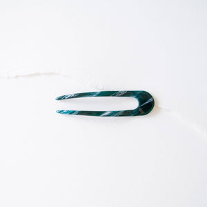 Eco The French Hair Pin: Ocean Blue