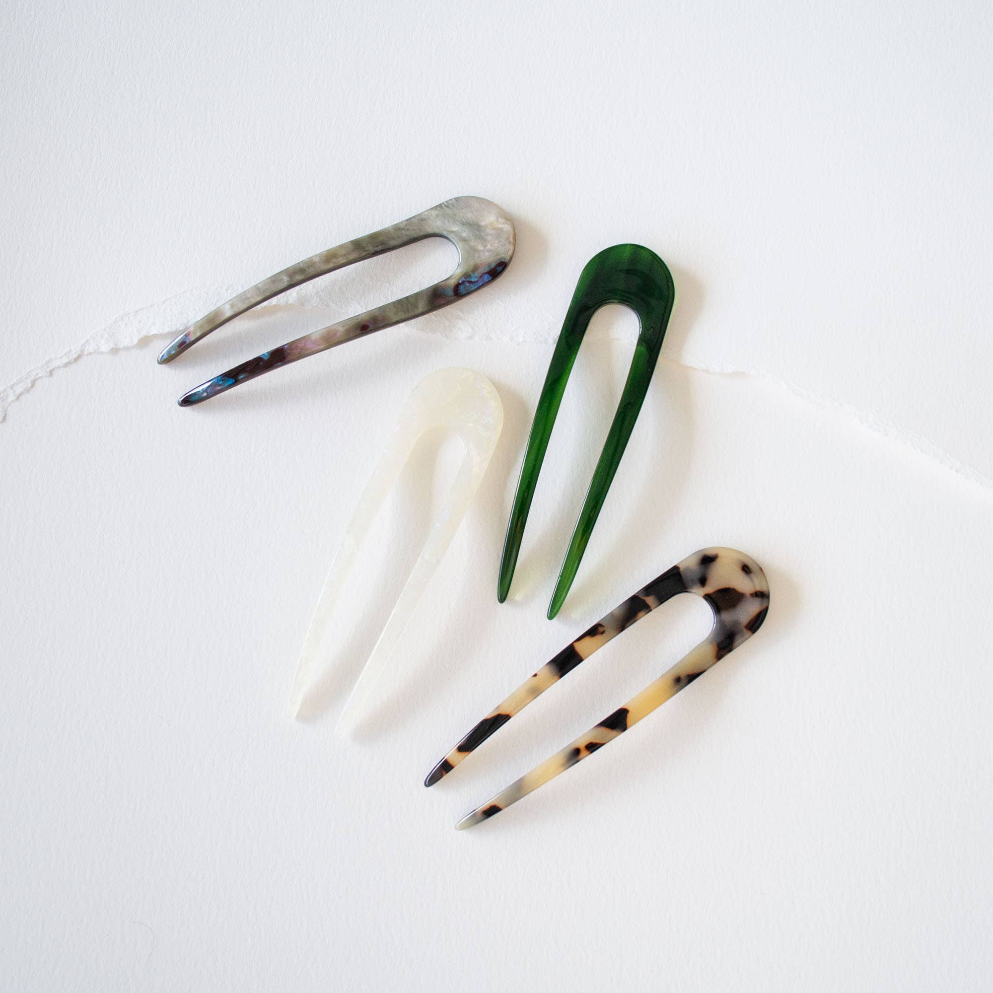 Eco The French Hair Pin: Ocean Blue