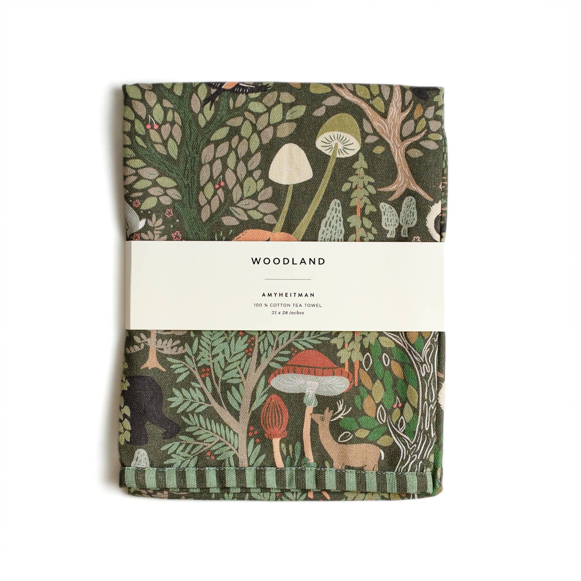 Woodland Tea Towel