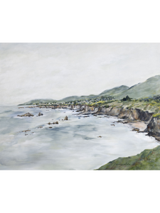 Jennelle Lynn Art Print- Shell Beach Cliffs