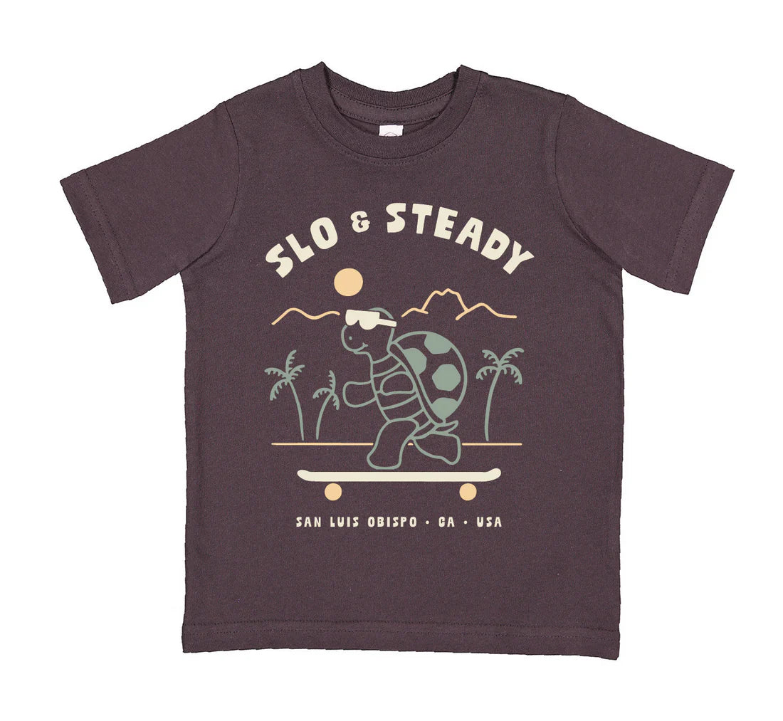 SLO & Steady Turtle T-Shirt - Kids