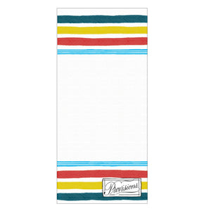 Provisions List Fridge Pad