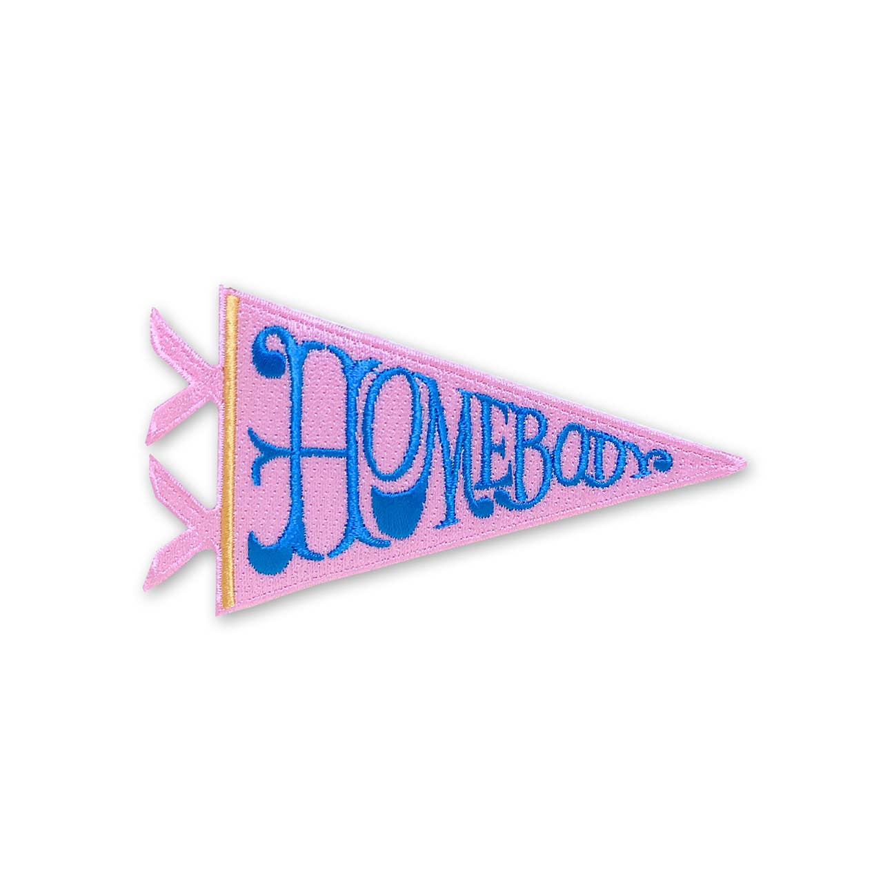 Homebody Pennant Embroidered Patch