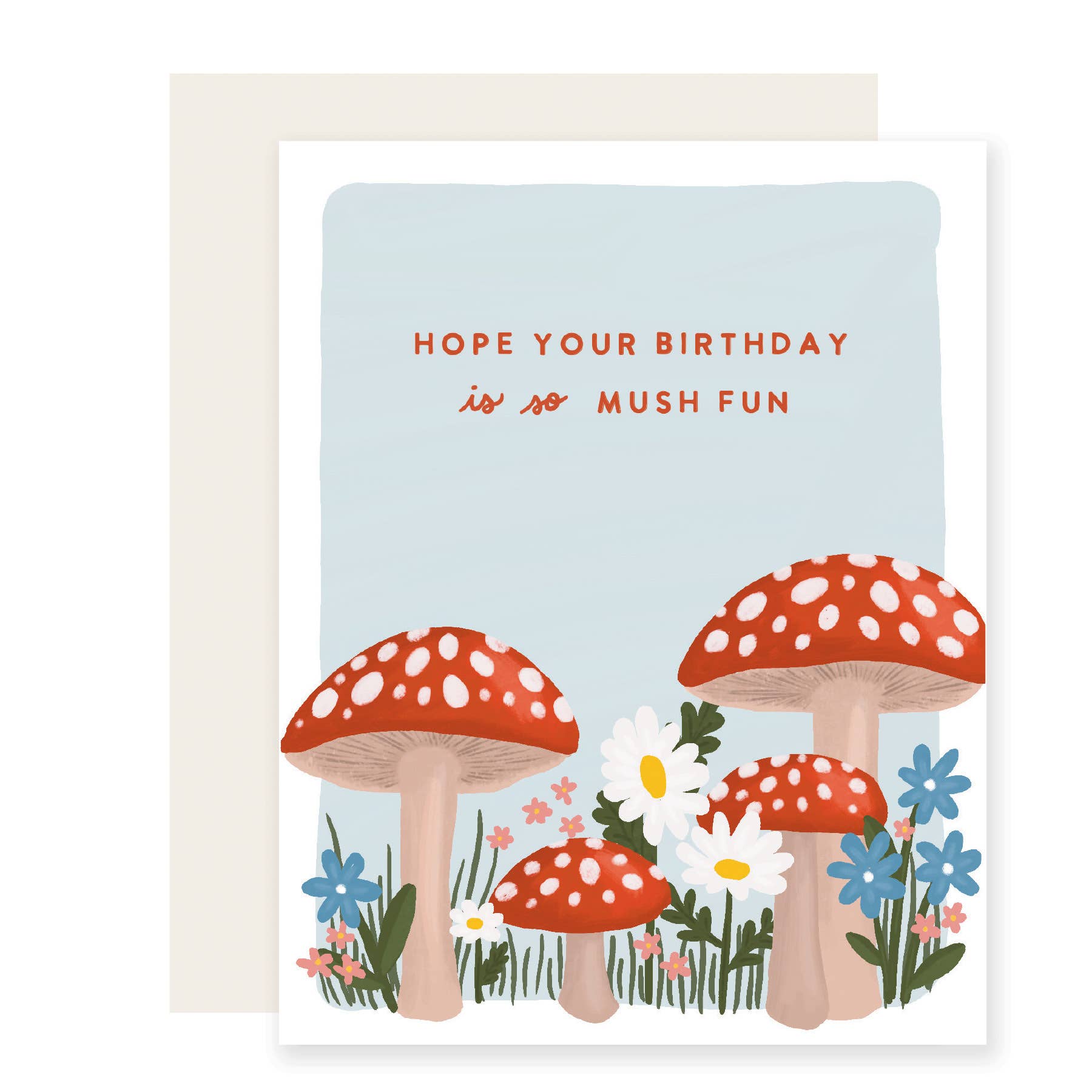 Mushroom Birthday | Mushroom Birthday Card