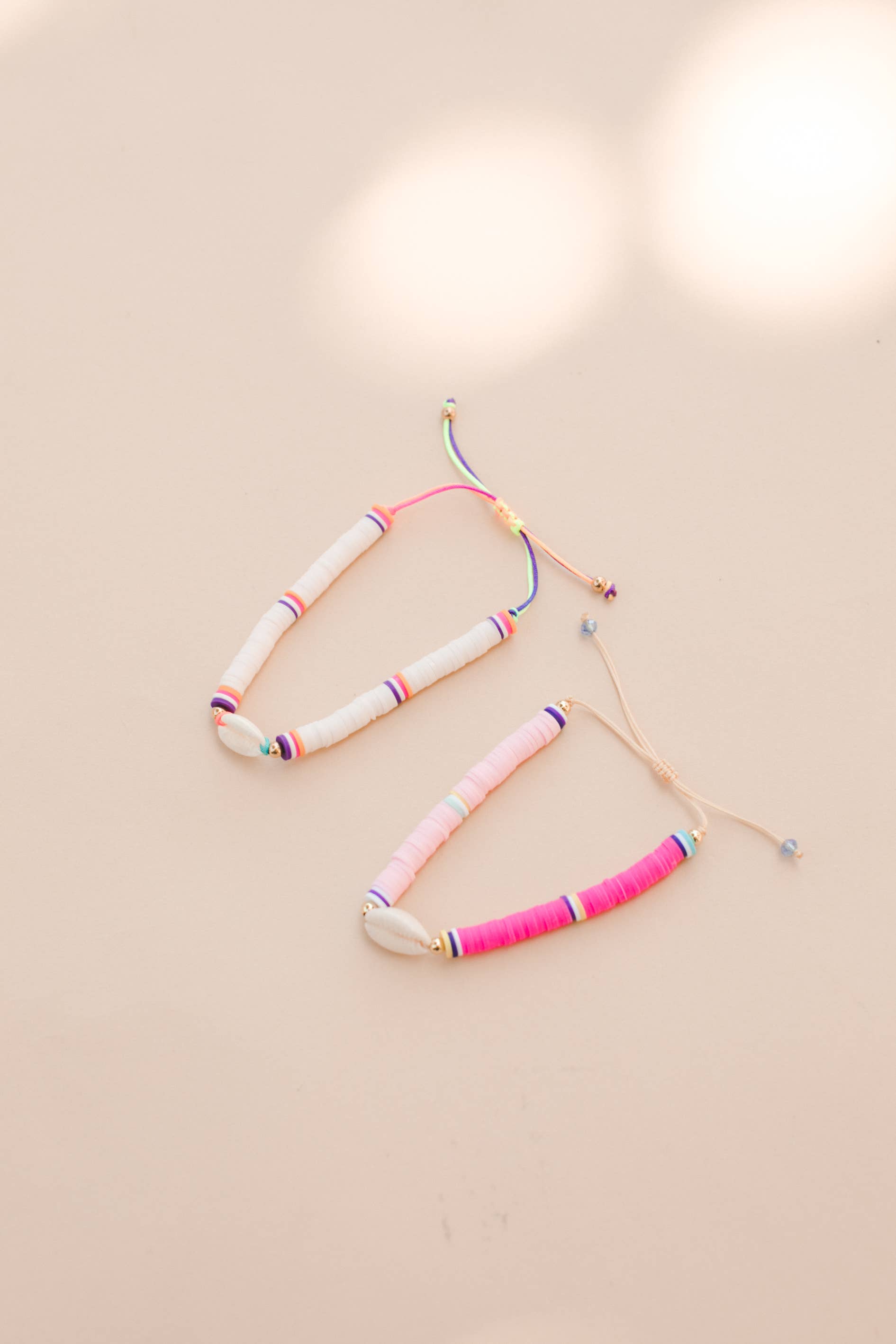 Polymer Seashell Bracelet Anklet