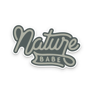 Nature Babe Sticker