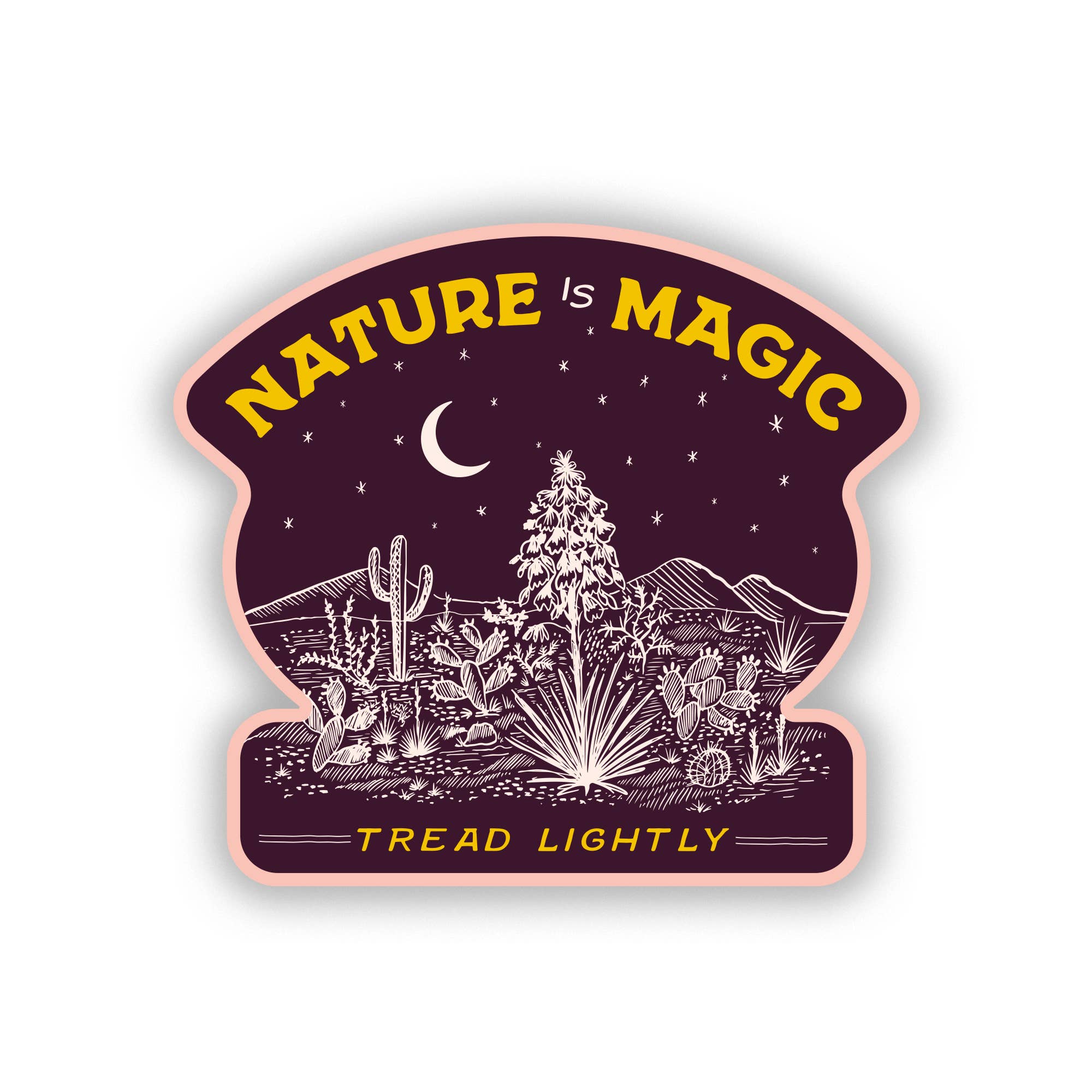 Nature is Magic Single Sticker