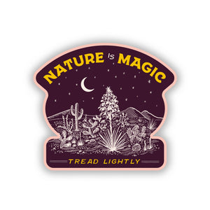 Nature is Magic Single Sticker