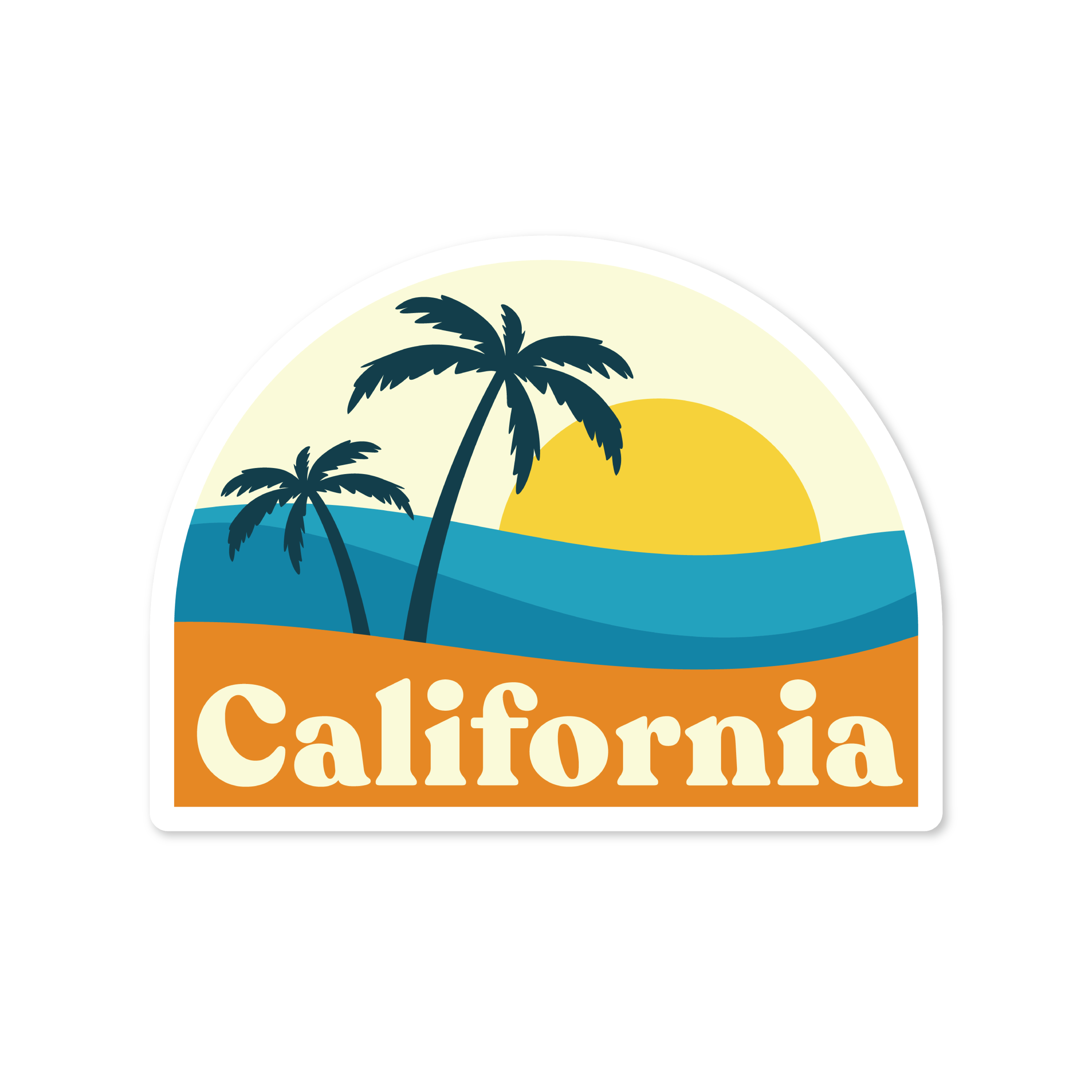 California Dream Sticker