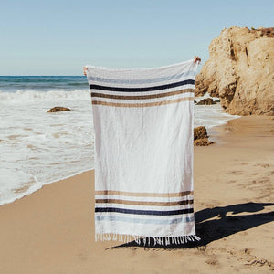 COASTAL - SUSTAINABLE THROW BLANKET