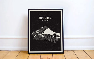 Bishop Peak Art Print