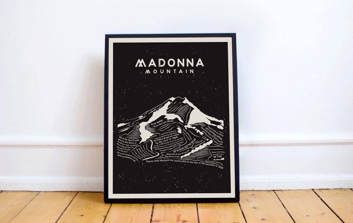 Madonna Mountain Art Print