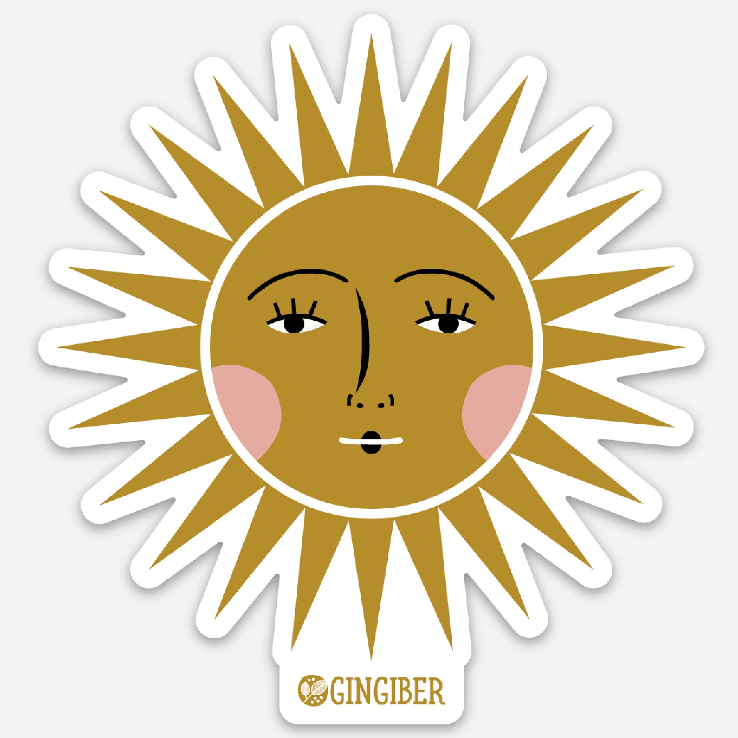 Sun Sticker