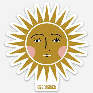 Sun Sticker