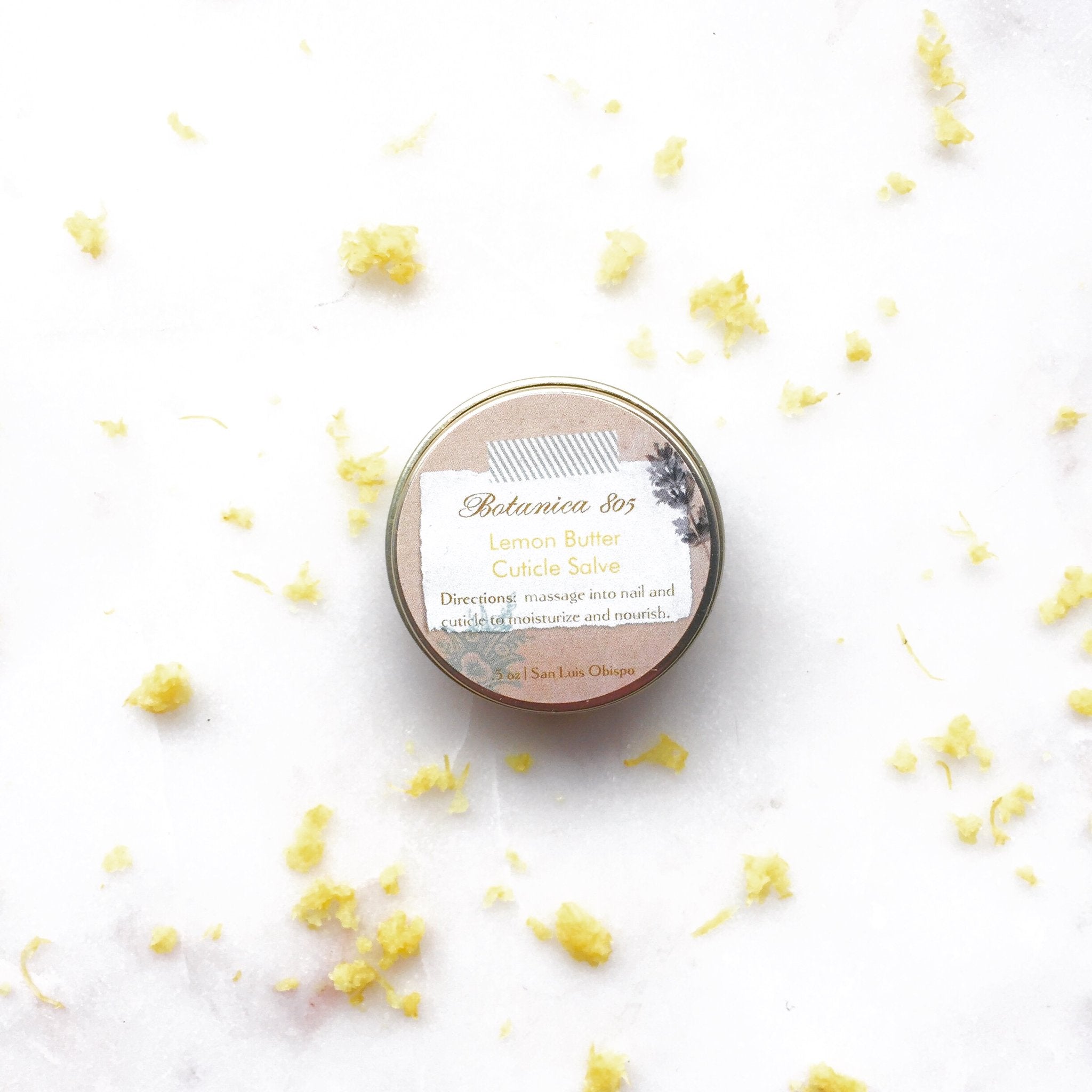 Lemon Butter Cuticle Cream SLO General Store