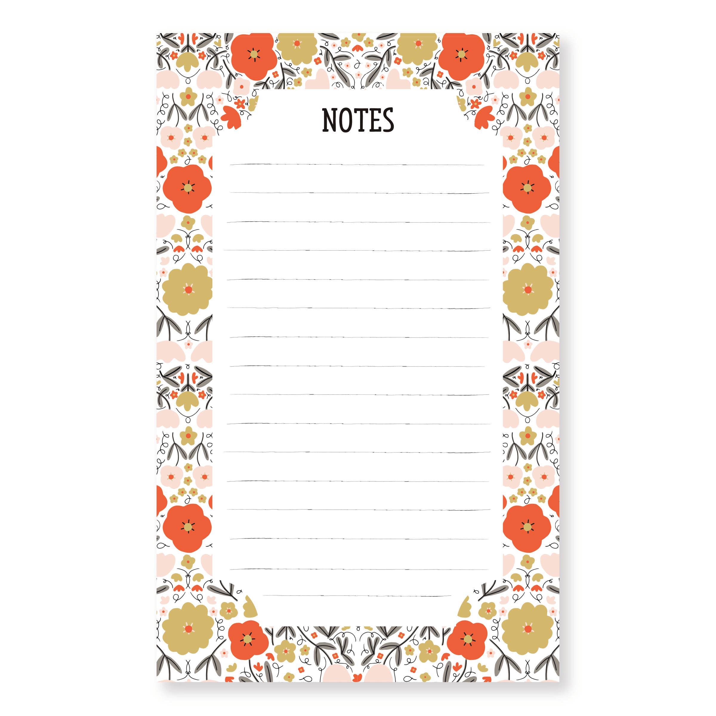 Peppy Petals Notepad