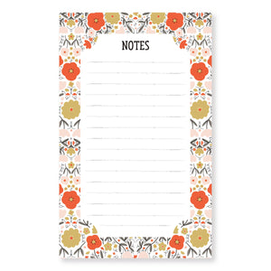 Peppy Petals Notepad