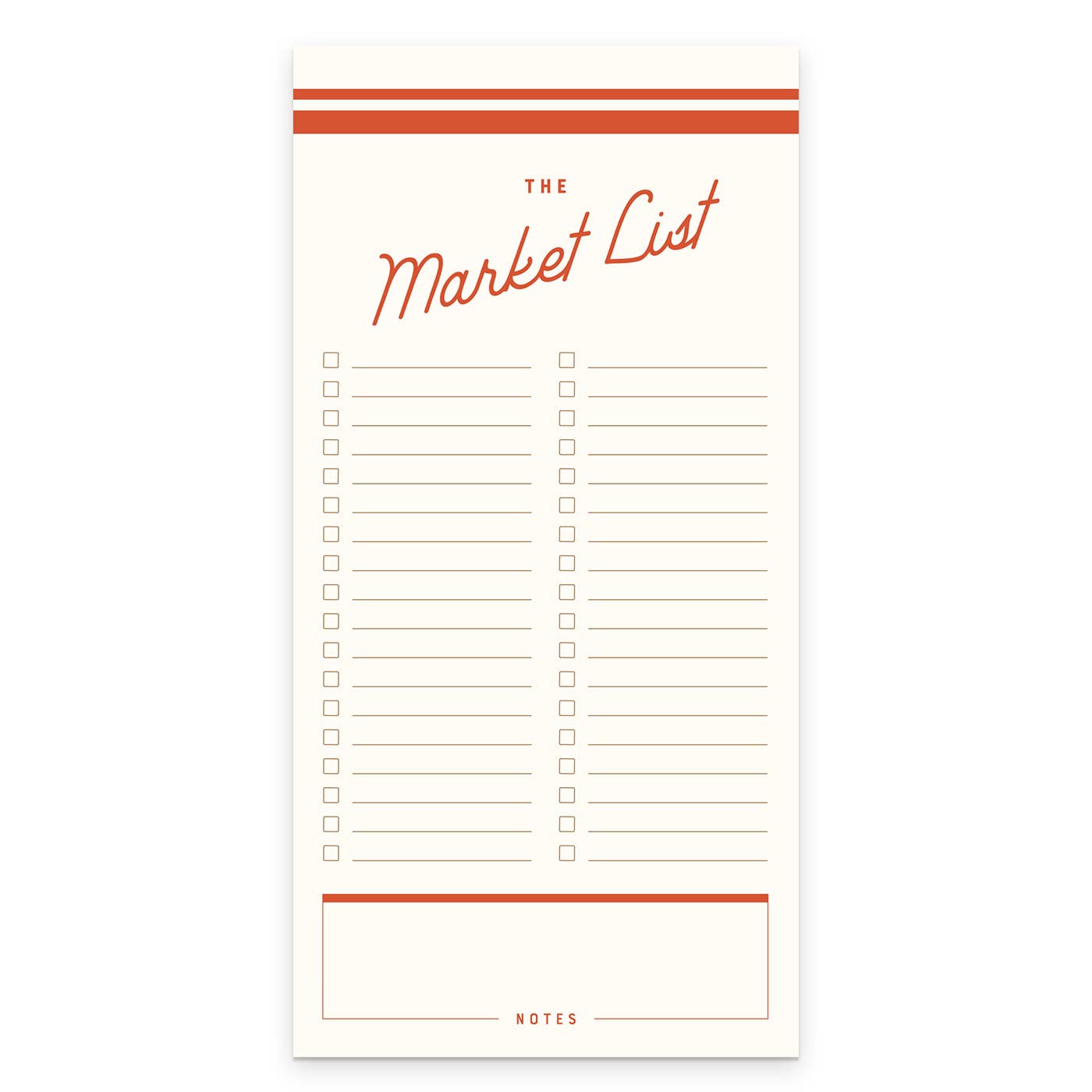 Retro Market List